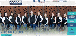 Desktop Screenshot of parkerorthodontics.com