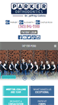 Mobile Screenshot of parkerorthodontics.com
